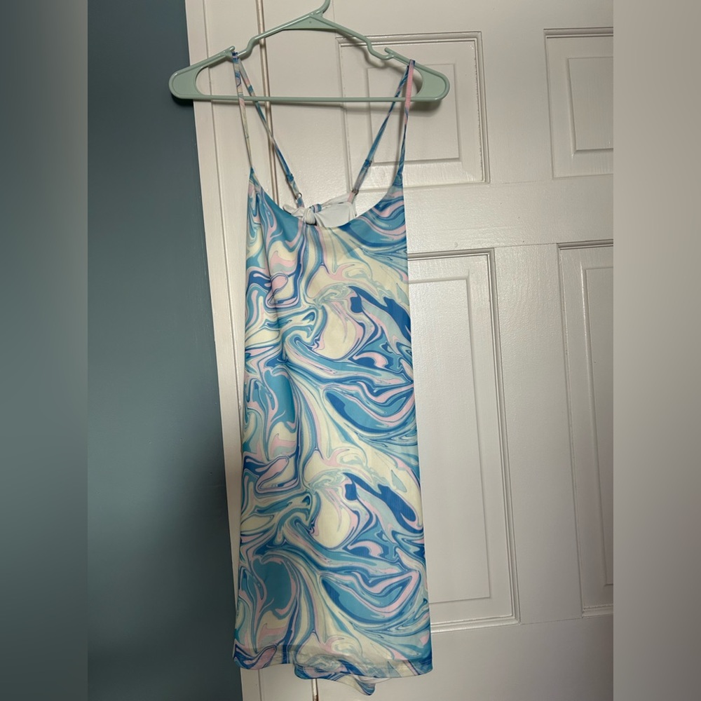 Colorful Marble Dress